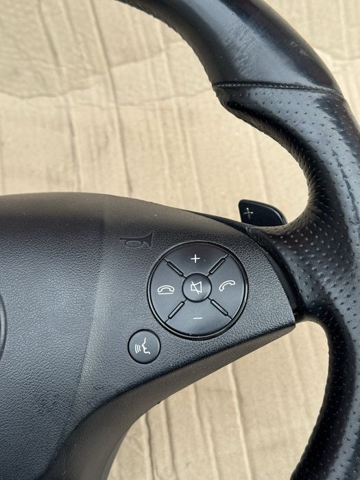 Кермо руль Mercedes W207 w212 AMG лепестки airbag подушка