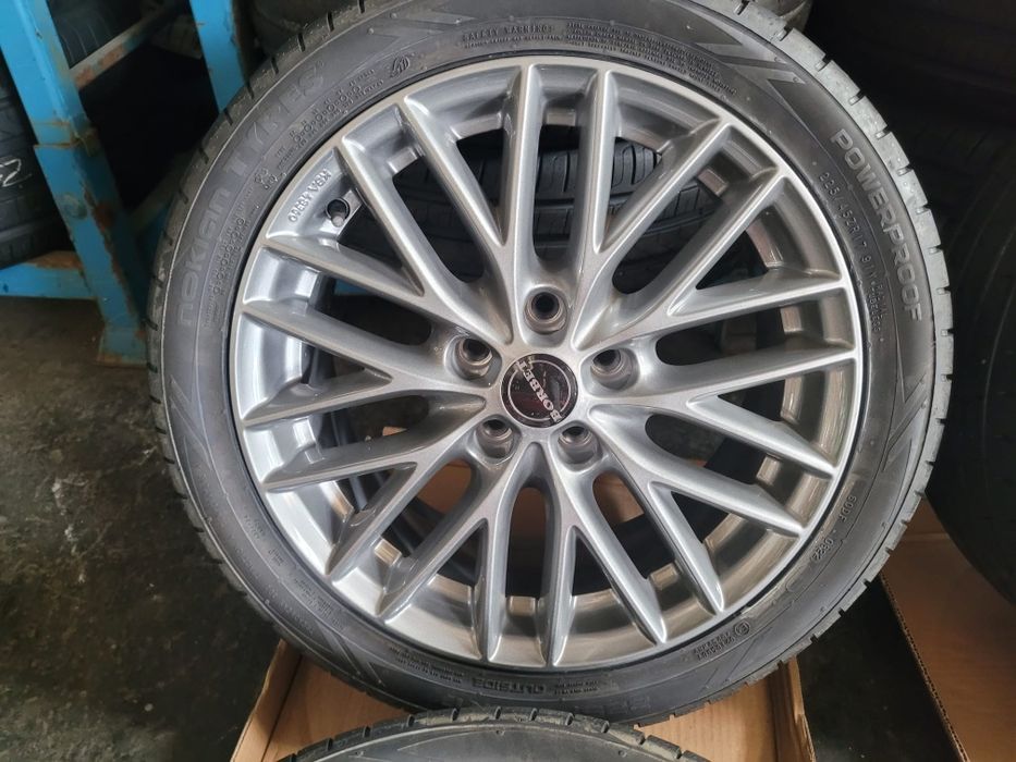 Koła letnie 5x112 225/45/17 nokian borbet audi vw seat