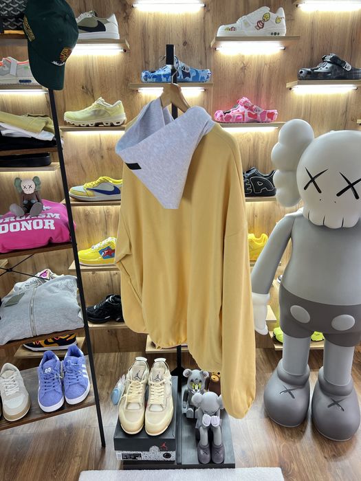 Худі FEAR OF GOD Essentials x NBA “Lakers” Yellow Grey