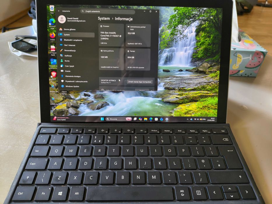 Tablet Surface Pro 7+