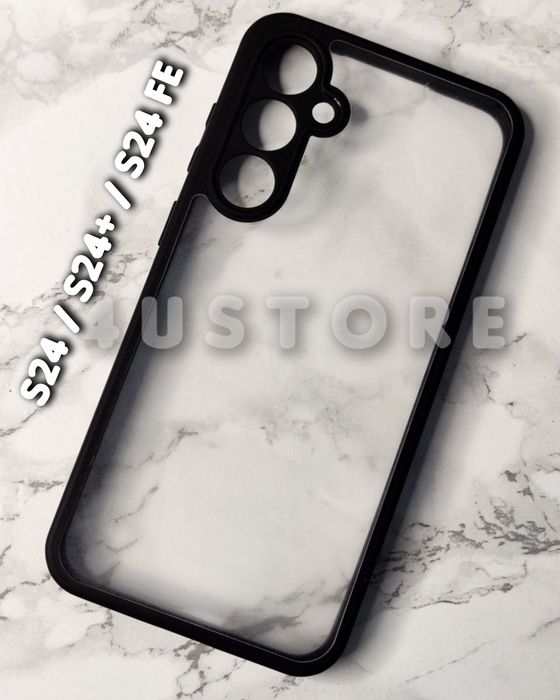 Чехол Black TPU на Samsung S24 S25 Ultra Чохол протиударний