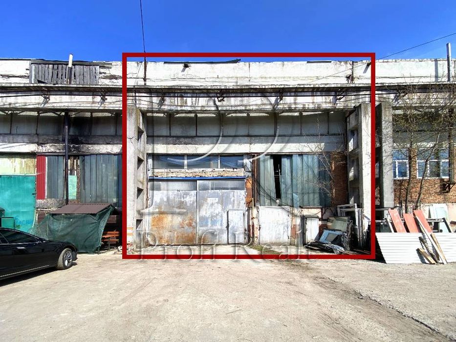 БЕЗ% Продаж комерції цеху 258м з жд дорогою Бородянка вул.Вокзальна