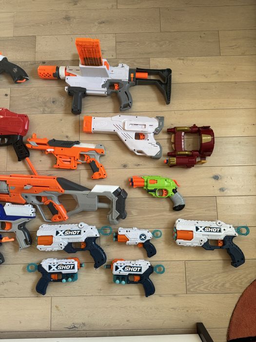 Kolekcja nerf i xshot