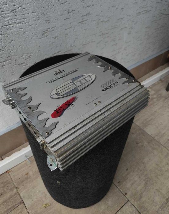 Earthquake dB12 12" + tuba + wzmacniacz BM Audio 900W – sprawny zestaw | Rzeszów