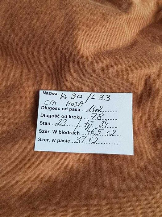 Spodnie męskie jeans W30/ L33