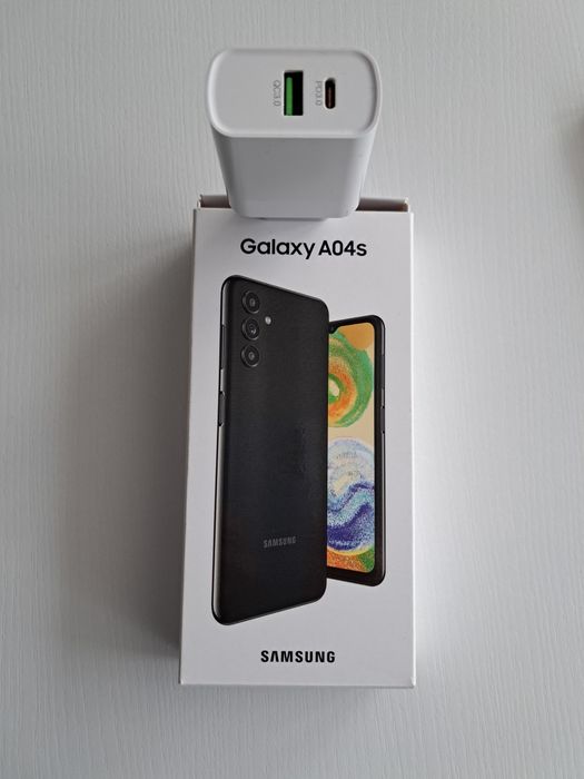 Smartfon Samsung Galaxy A04s+ładowarka, etui.Gwarancja.Wysyłka