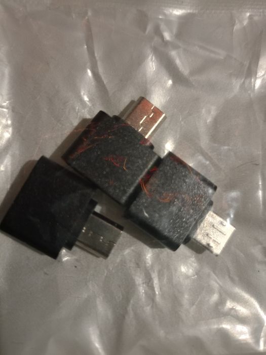 USB OTG адаптер переходник с разъемом Micro USB.