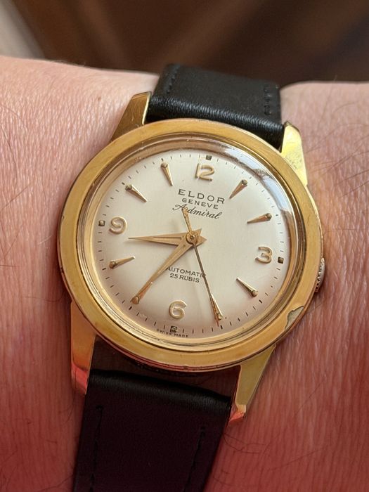 Eldor Geneve Admiral Automatic 25 Rubis Swiss made, rozmiar 35/43mm