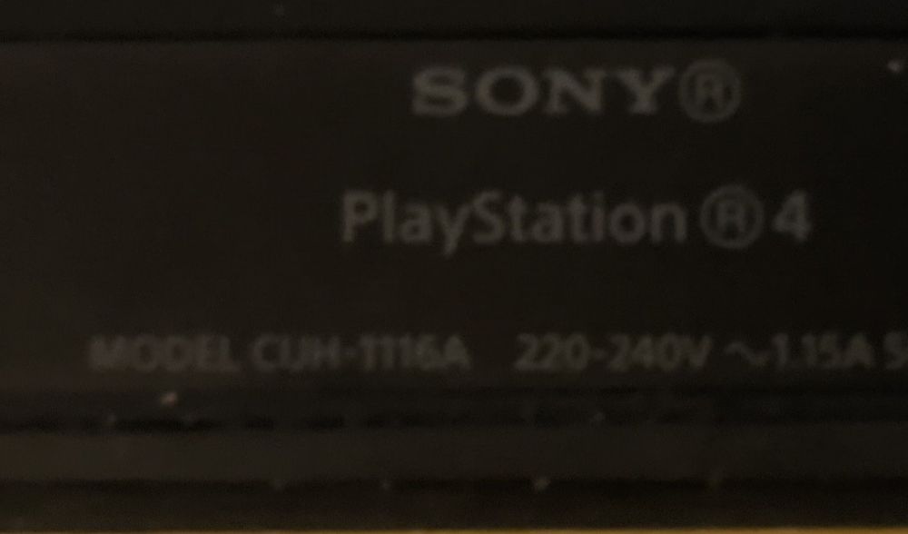 PS4 Slim Replacement Case for Model CUH-1116A64740745644803122