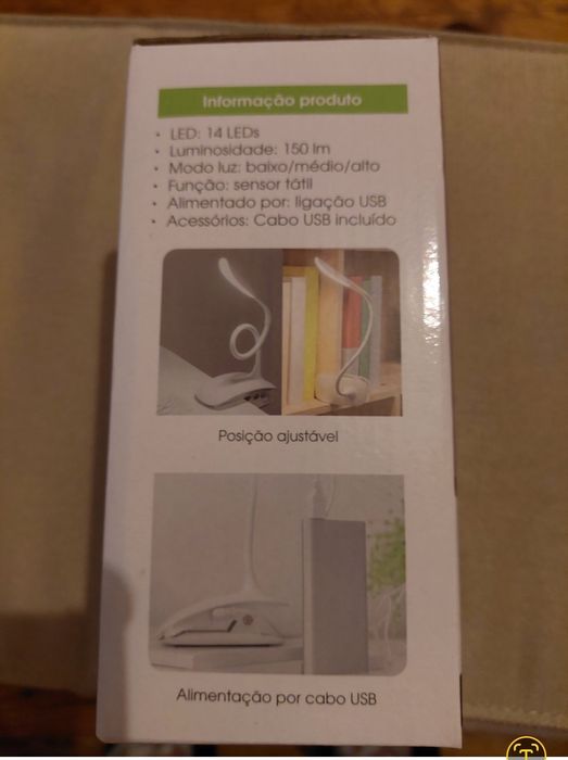 Candeeiro  - 3 niveis de luz