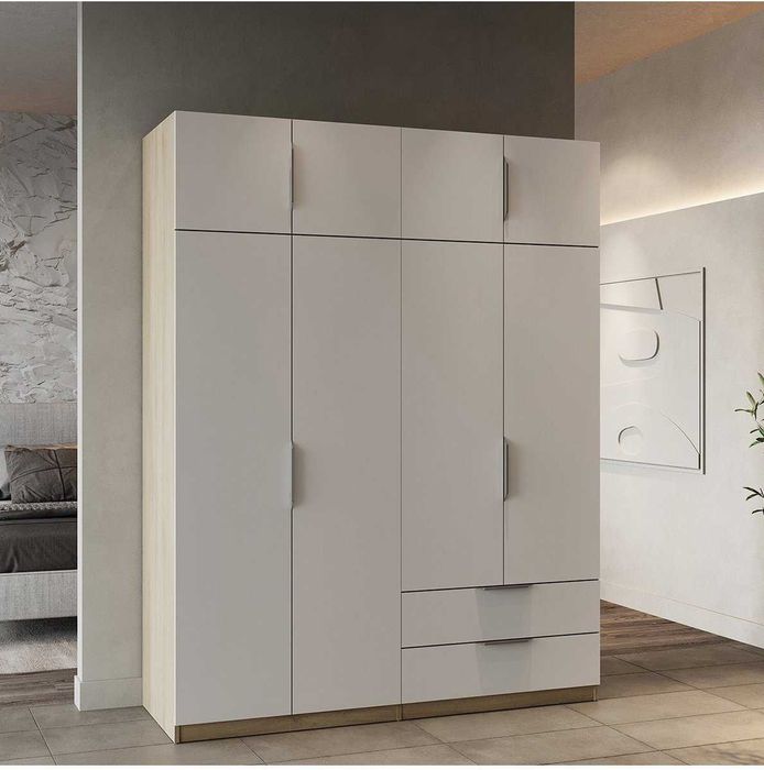 Demeyere Conforama – Armário 4 + 4 Portas + 2 Gavetas, Novo e em Caixa