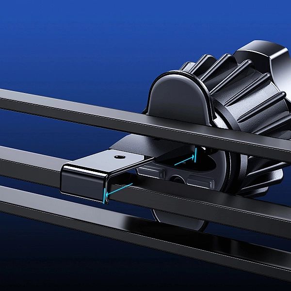 Joyroom uchwyt samochodowy do telefonu z ładowarką indukcyjną Qi 15W (