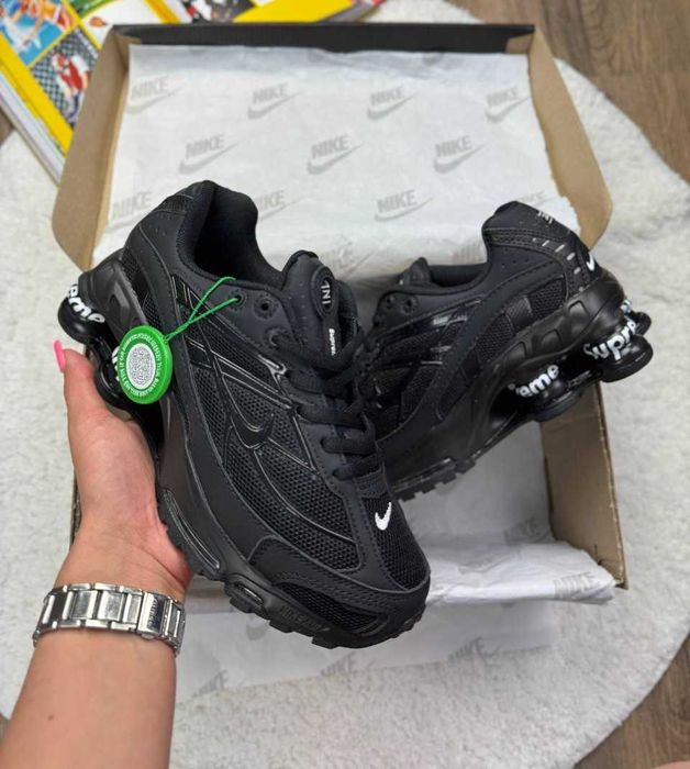 ХІТ! Nike Shox Ride 2 Supreme Black 36 37 38 39 40 41 найк шокс супрім