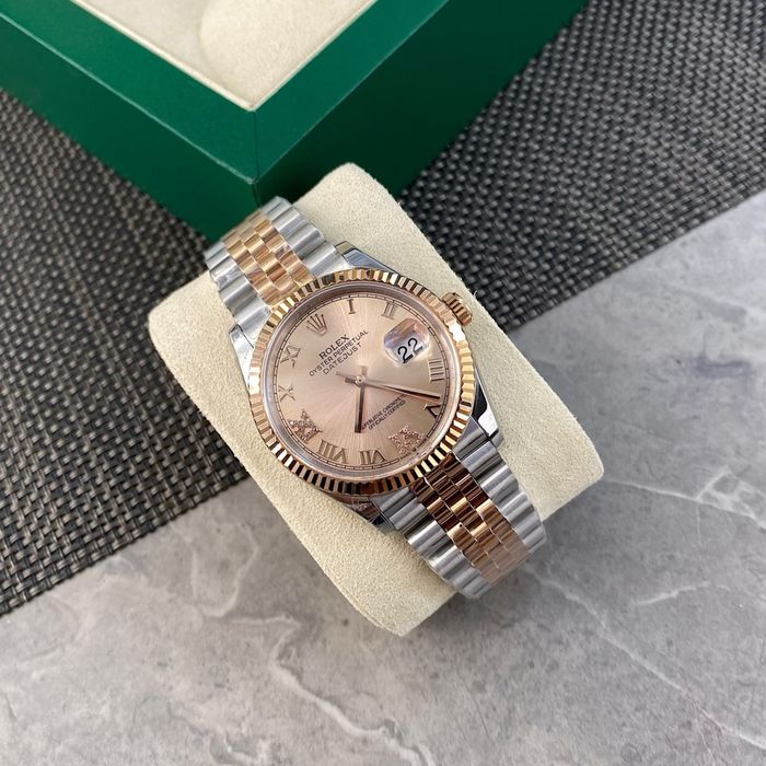 Rolex datejust oyster lady 36 mm годинник часы ролекс