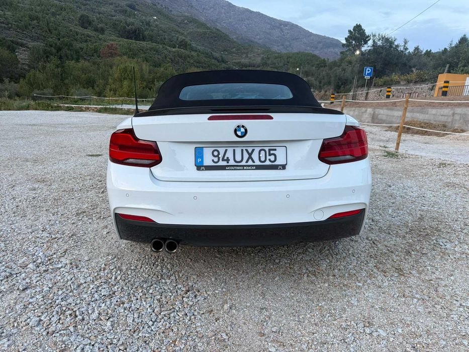 BMW 218d Cabrio Pack M Auto 2018 LCI