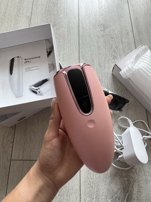 Домашній фотоепілятор Ellesilk IPL, 8 рівнів, 2 режими фотоепилятор