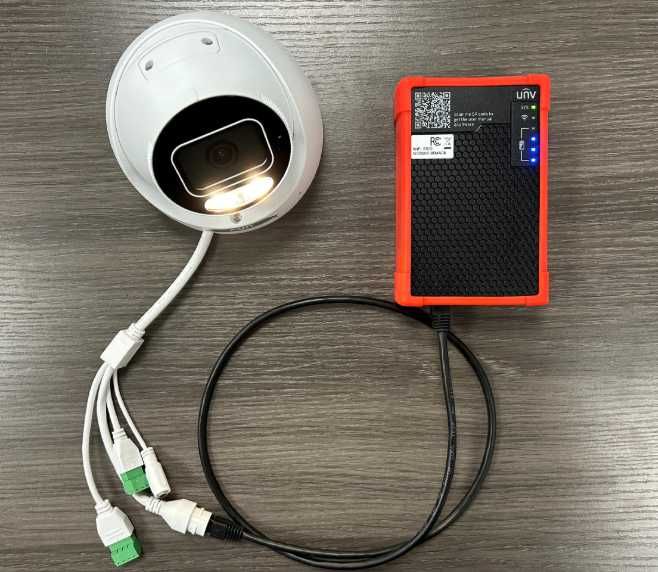 Uniview Connect Box GCB01-B7 - NOVO (Nunca Usado)