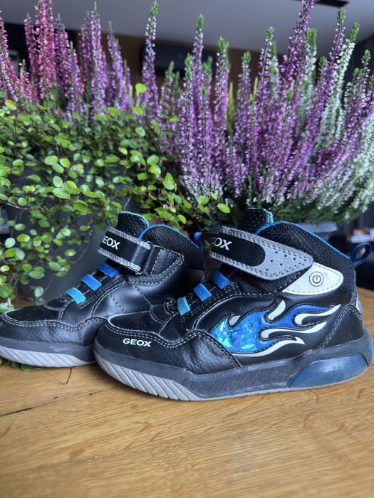 Czarne półbuty / sneakersy Geox Respira, rozmiar 29 (chłopięce, na rzep)