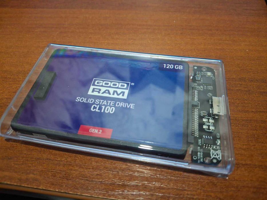 карман + ssdpr-cl100-120g2 SSD GOODRAM CL100 GEN.3 240 GB