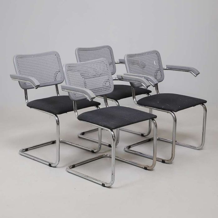 Krzesło insp.BAUHAUS Cesca proj.M.Breuer 4sztuki