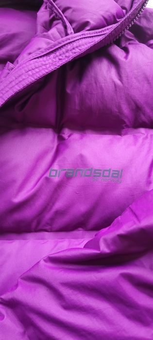 Norweska damska kurtka puchowa BRANDSDAL z kapturem - L