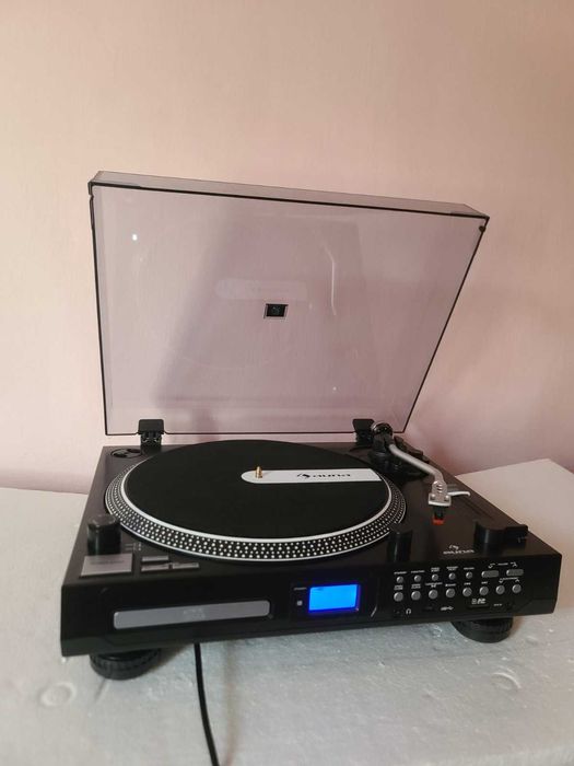 Проигрыватель винила Auna TT 1200 AUX USB CD Кассета