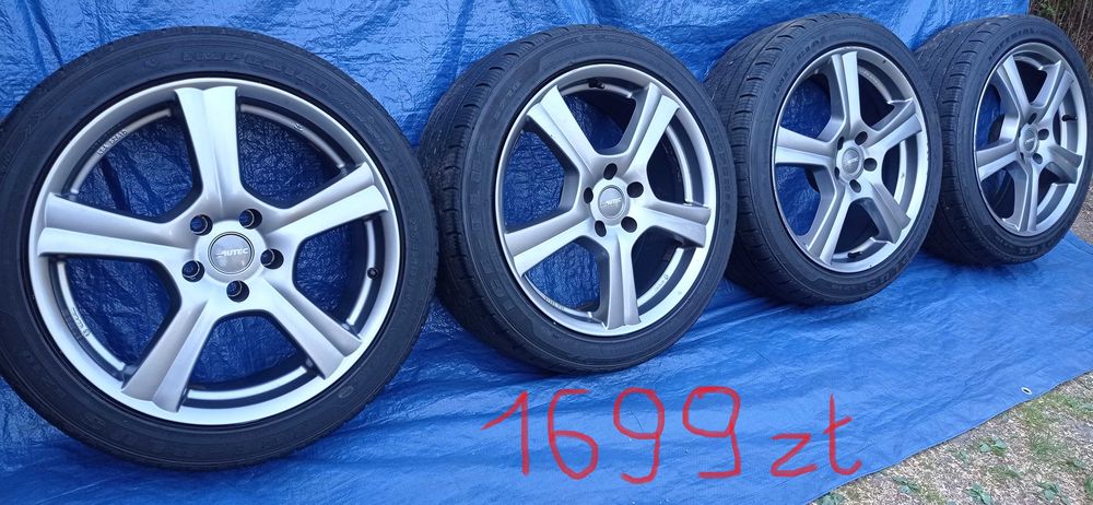 Felgi Koła Aluminiowe 225/40/R18 CONTINENTAL 8mm 5x112 VW AUDI SEAT