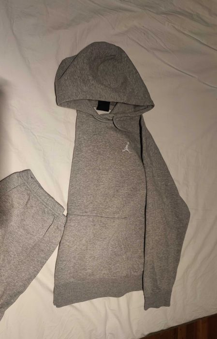 Dres spodnie treningowe i bluza Nike Jordan XL szary Heather Grey