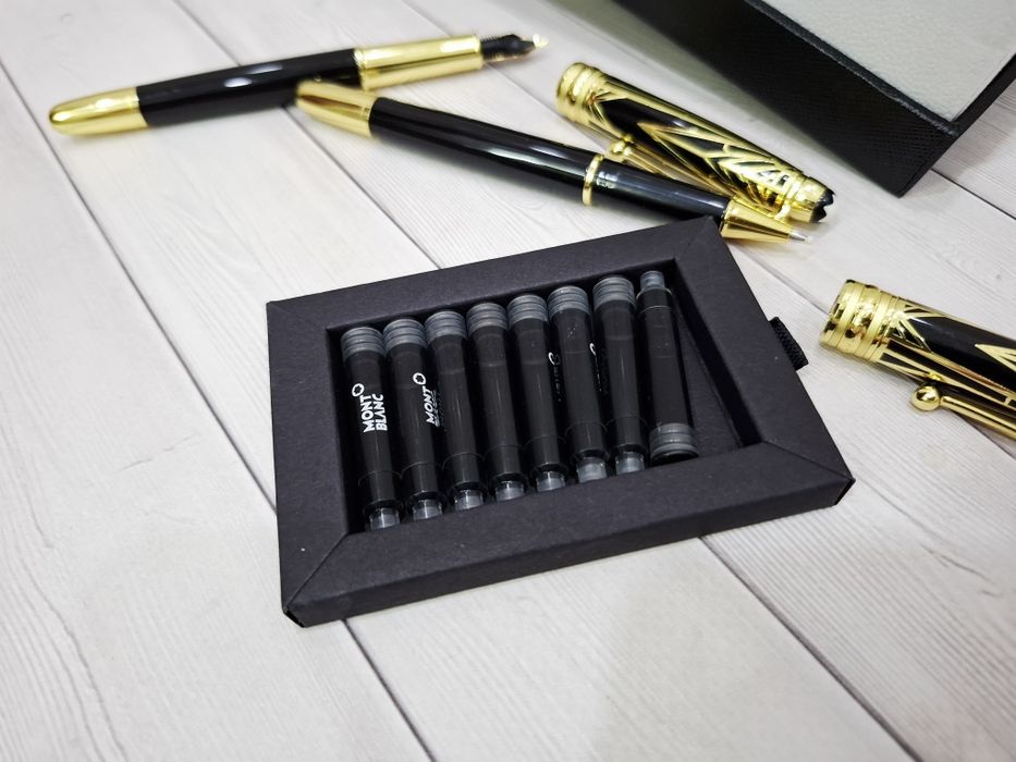 Подарунковий набір Montblanc дві ручки + стрижень