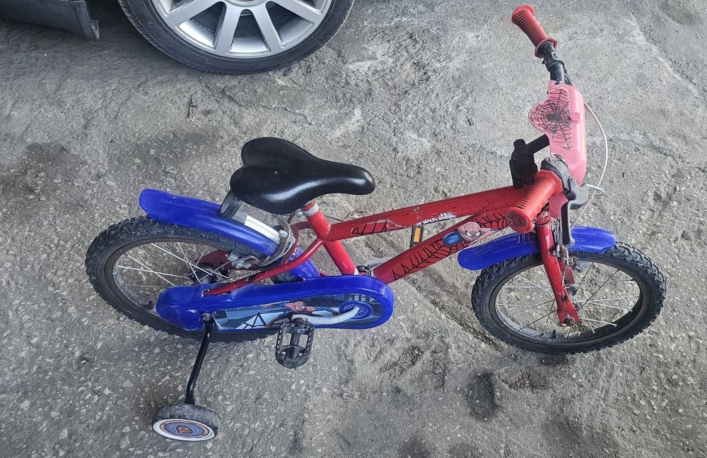 Bicicleta spider man