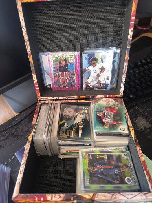 Coleção cartas futebol (Topps/ Panini)