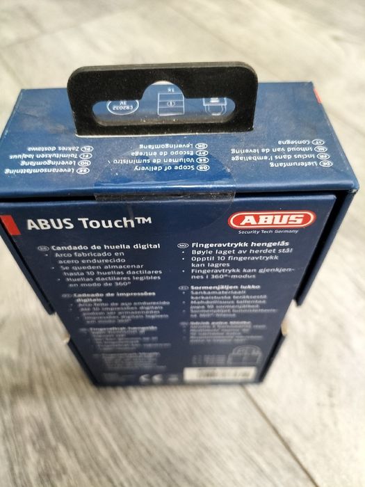 Kłódka ABUS z czytnikiem linii papilarnych 56/50