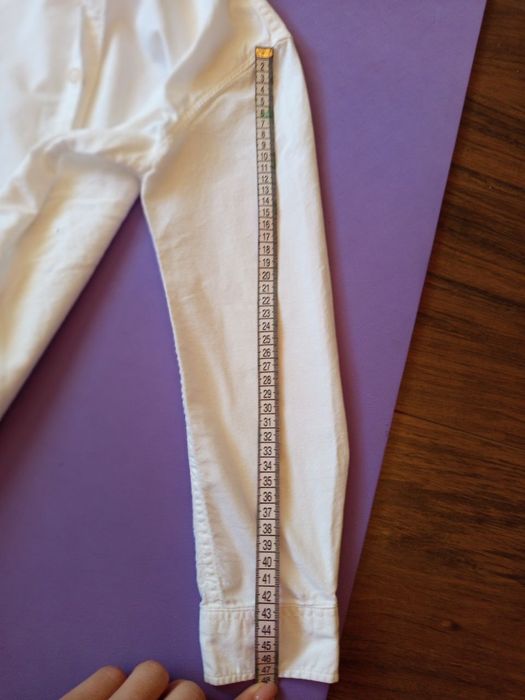 Біла сорочка для хлопчика MNG, 134 см, 8-9 років