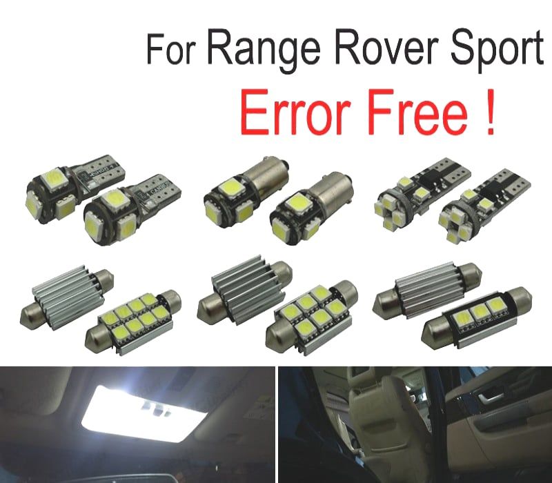 KIT COMPLETO 10 LAMPADAS LED INTERIOR PARA LAND ROVER 14-