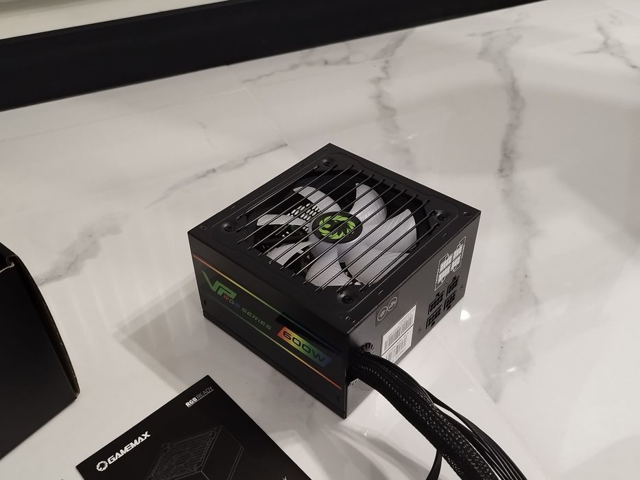 Модульний блок живлення GameMax VP-600-M-RGB 600W 80 PLUS Bronze ATX