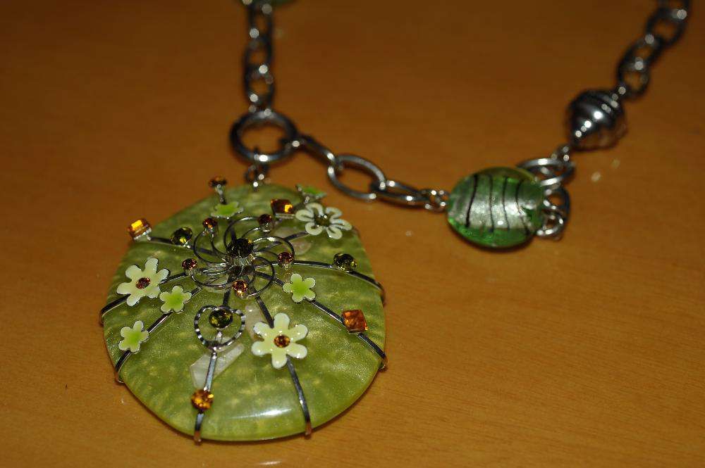 Колье. Бижутерия. Качественный ювелирный сплав.