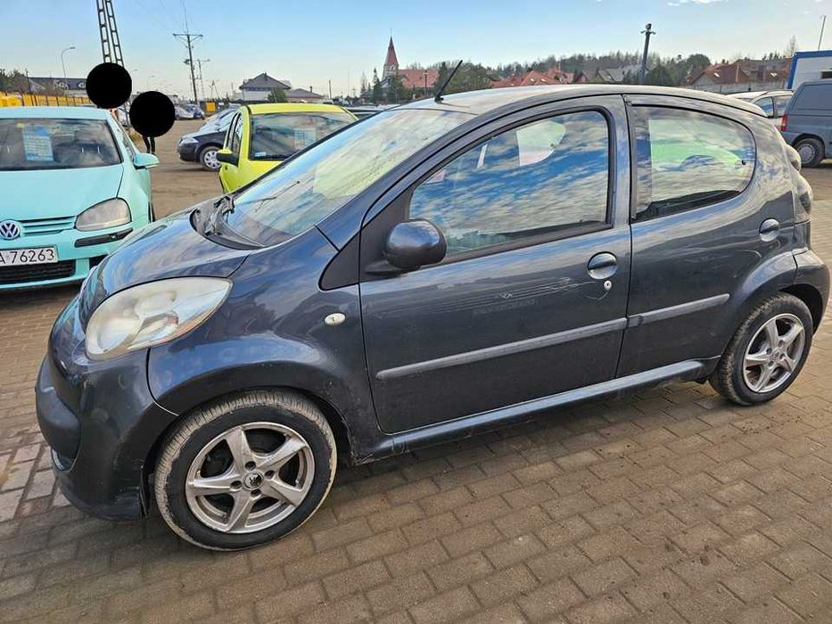 Citroen C1/opłaty aktualne/2007r/1.0benzyna/68KM/miejskie auto/klima