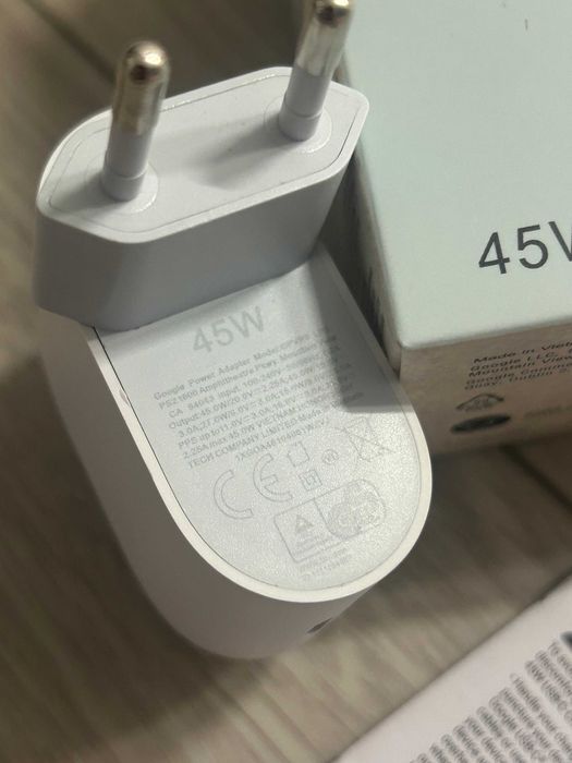 Google pixel швидкісний блок 45w адаптер USB-C зарядка швидкісна