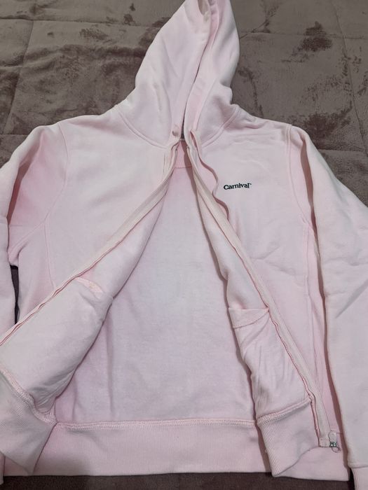 Casaco com carapuço cor-de-rosa “Carnival” tamanho XL novo