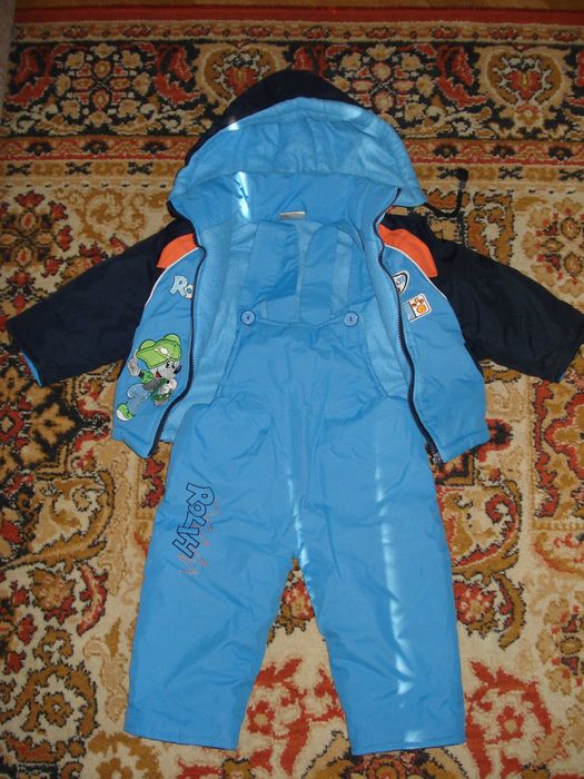 Костюм демисезонный, курточка, комбинезон, полукомбинезон
