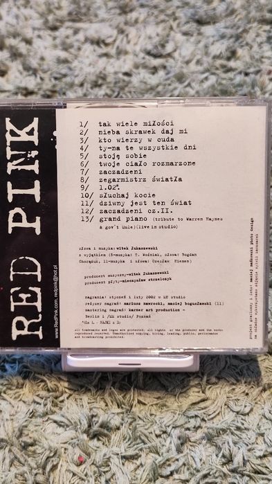 Red Pink Tak Wiele Miłości!!! Płyta CD