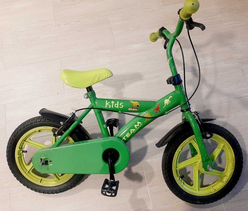 Bicicleta de Criança - Team Adventure Dino (verde)