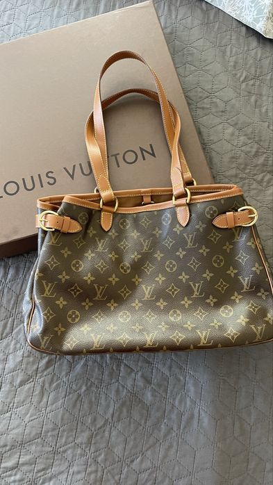 Сумка louis vuitton Batignolles після реставрації