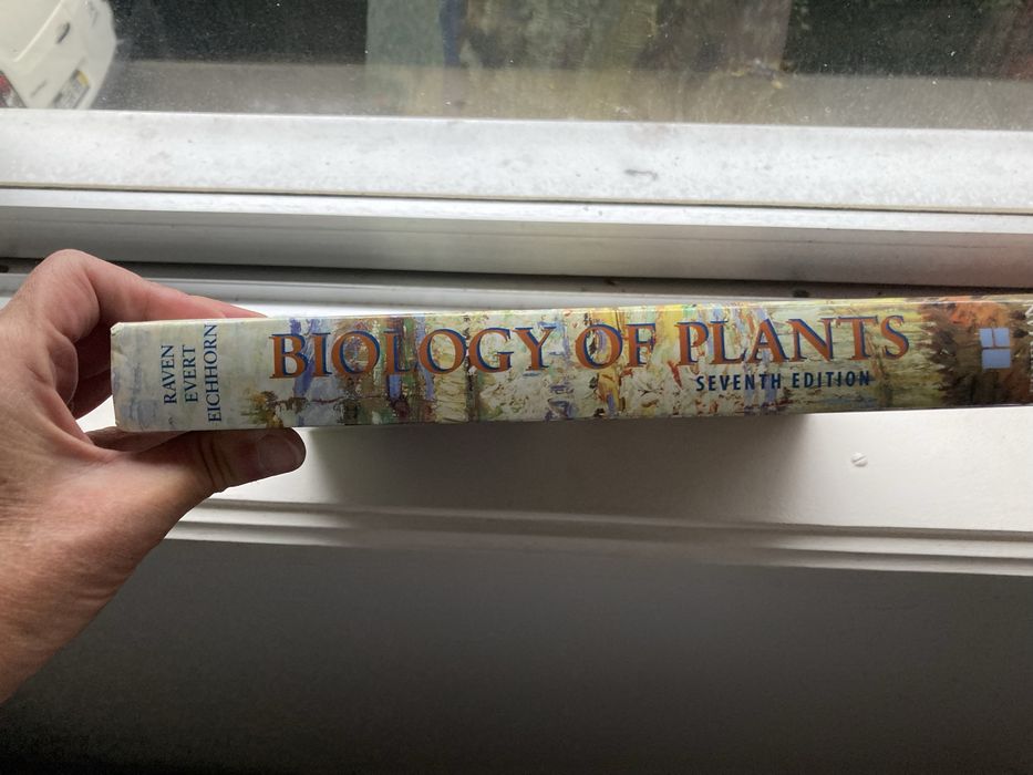 Biologia das plantas, livro utilizado no curso de biologia o