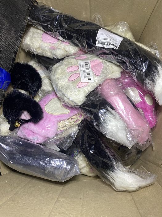 Хвост для квадробікі хвіст териан касплей маска