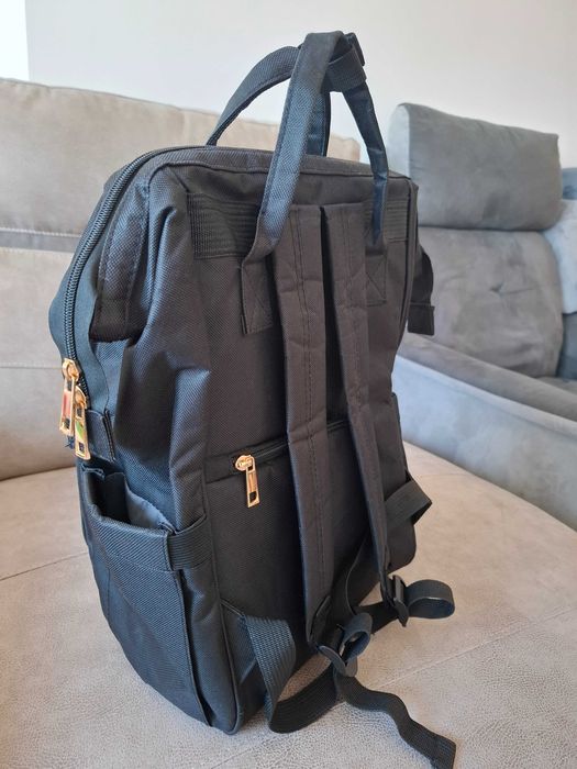 Mochila de fraldas e acessórios para o bebé com grande capacidade