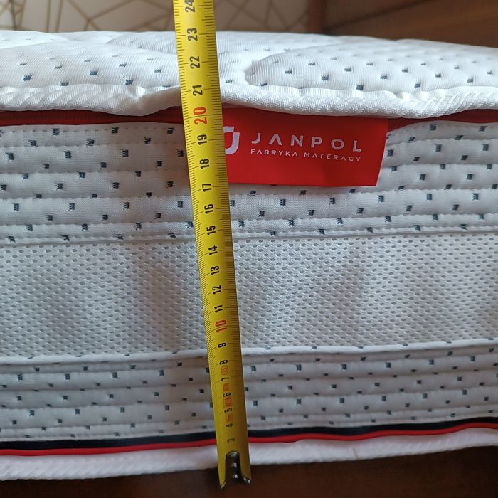 Materac 90x200 jak nowy Janpol