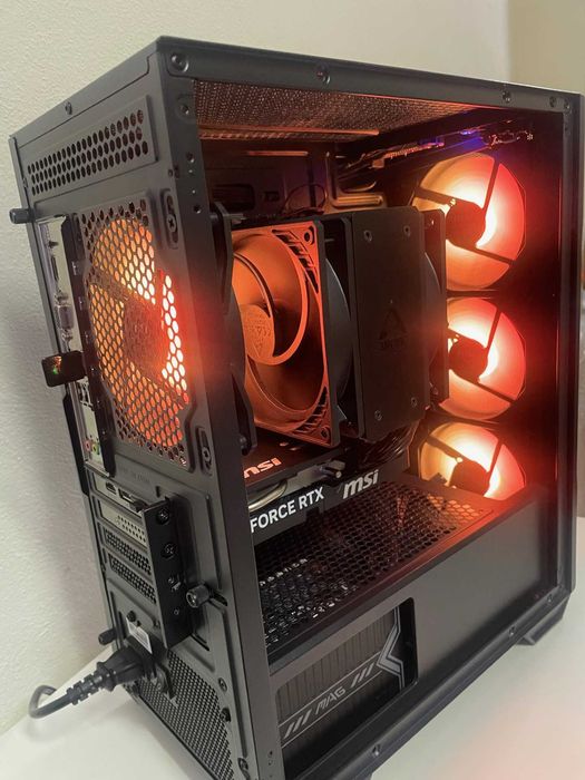 PC Gamer / RYZEN 5 8400F / DDR5 32GB / RTX 5060 / 1 TB SSD NVME GEN4 C/ Novo com Garantia !