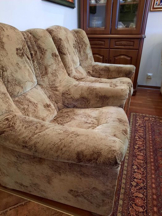 Komplet wypoczynkowy, rozkładany