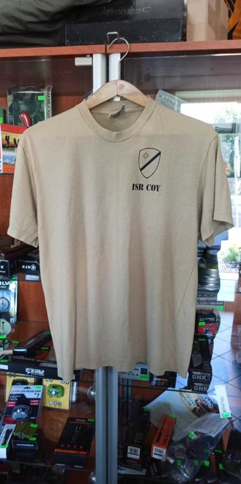 T-shirt Wojskowy Armia Szwecja ISR COY Afganistan r.5 70-80kg